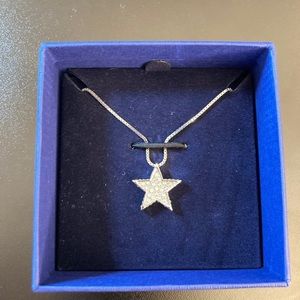 new Swarovski star necklace in box